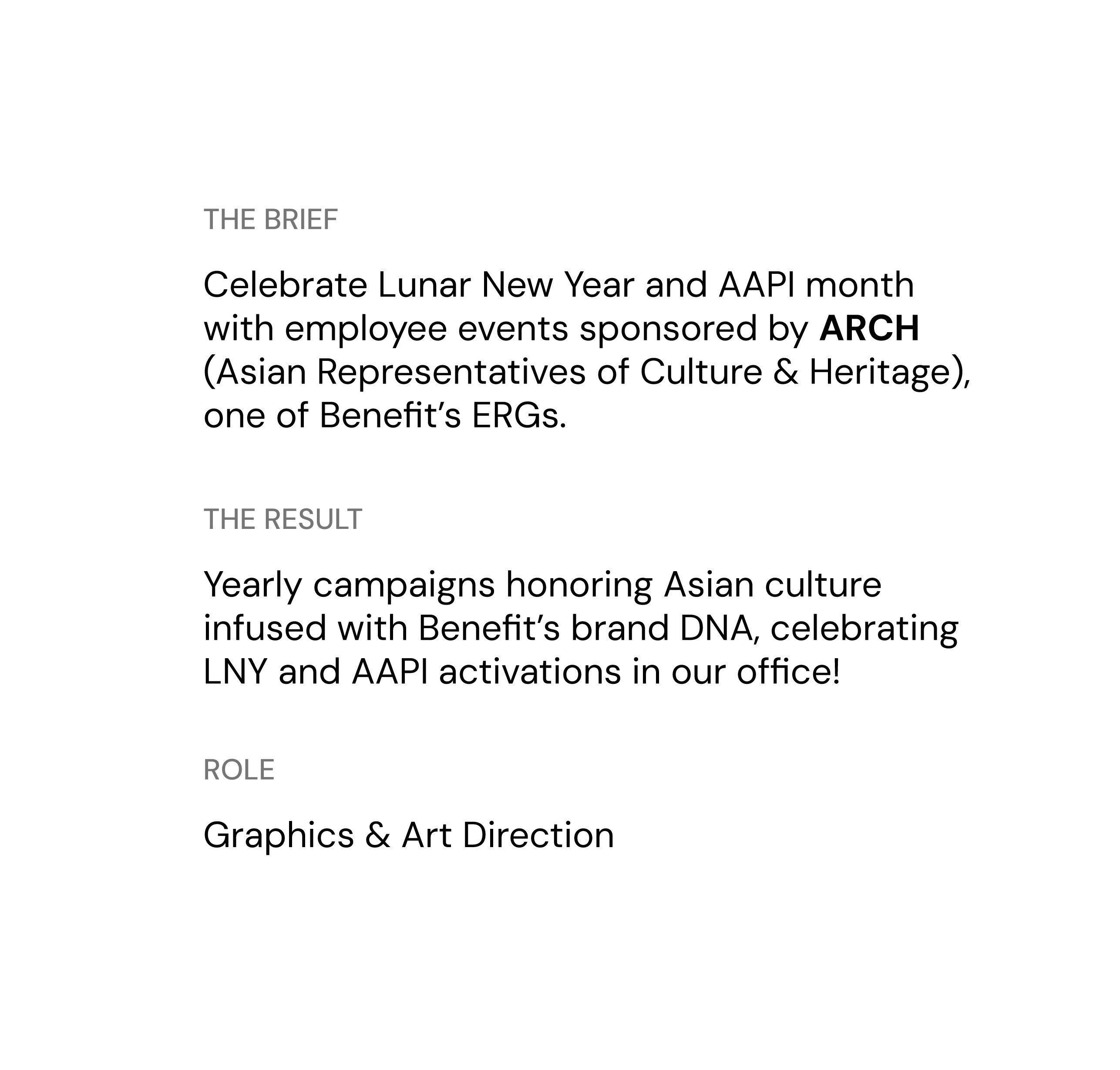 Graphic of a close up of a website depicting an Our Projects page with sample project names and dates.