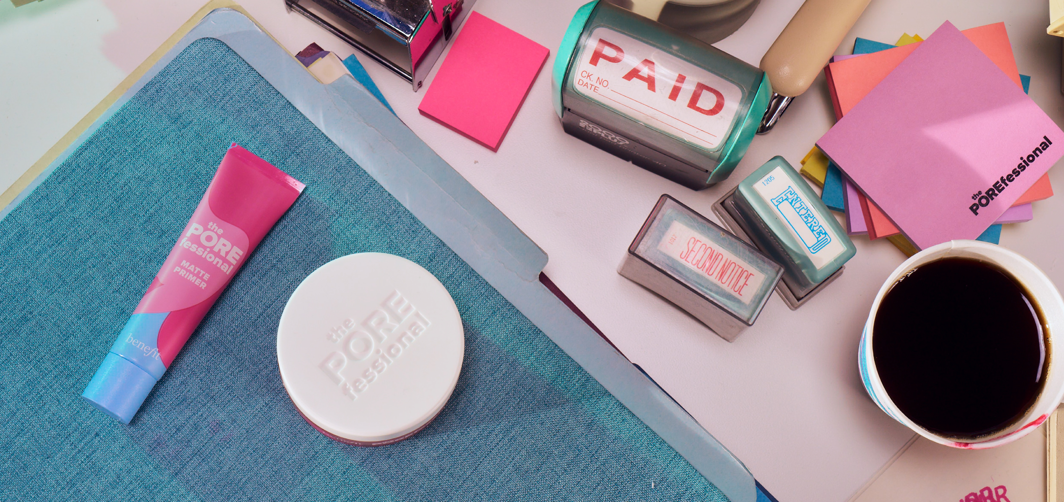 Graphic depicting UI-styled buttons with different categories of interior design items on top of an image of a modern interior living room.